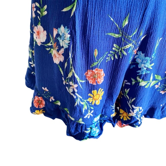 Lulus Floral Ruffle Romper - Picture 4 of 9